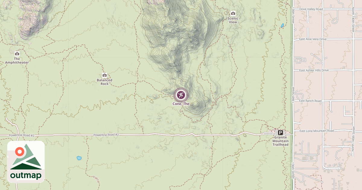 Map of Cone, The