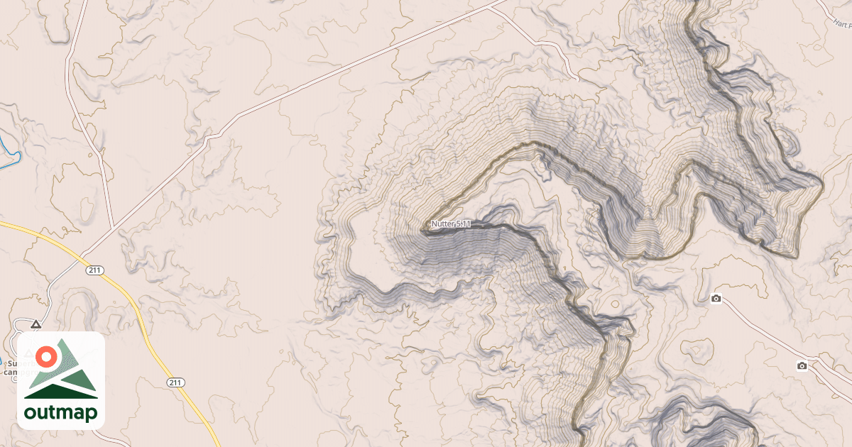 Map of Nutter