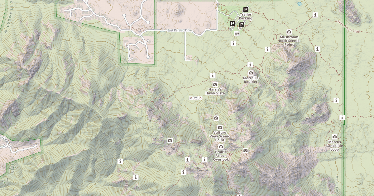 Map preview of Mutt