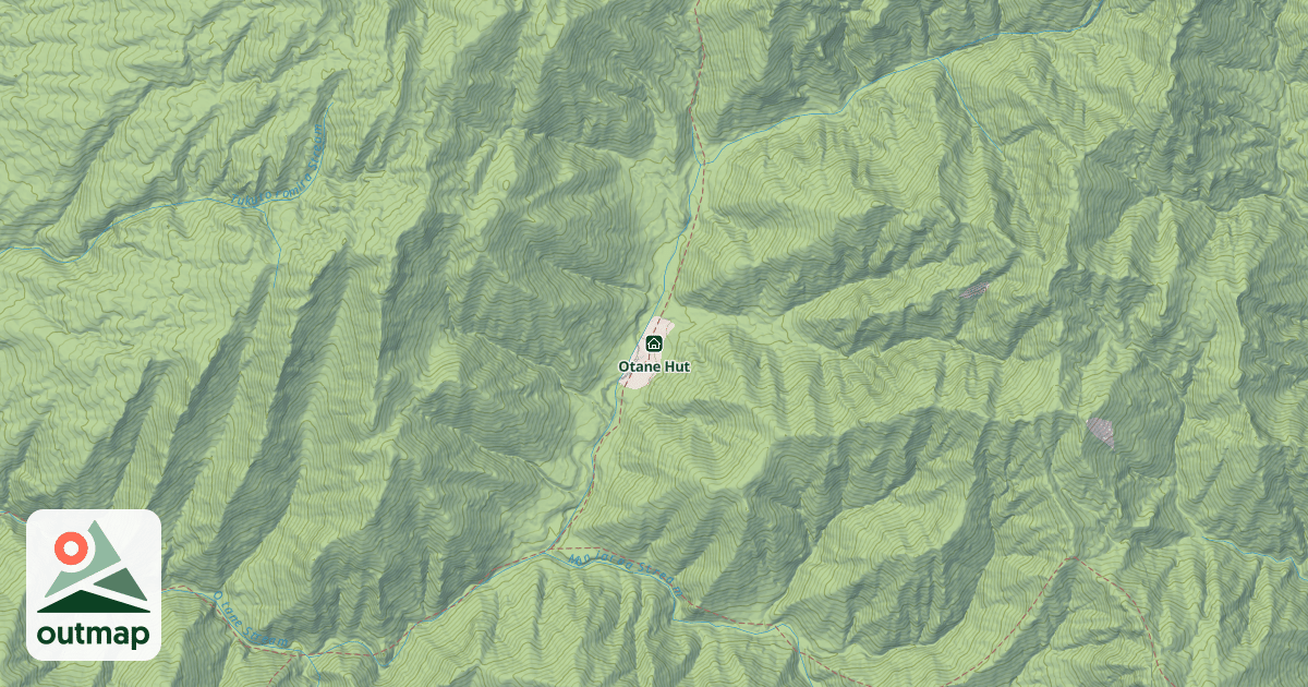 Map of Otane Hut