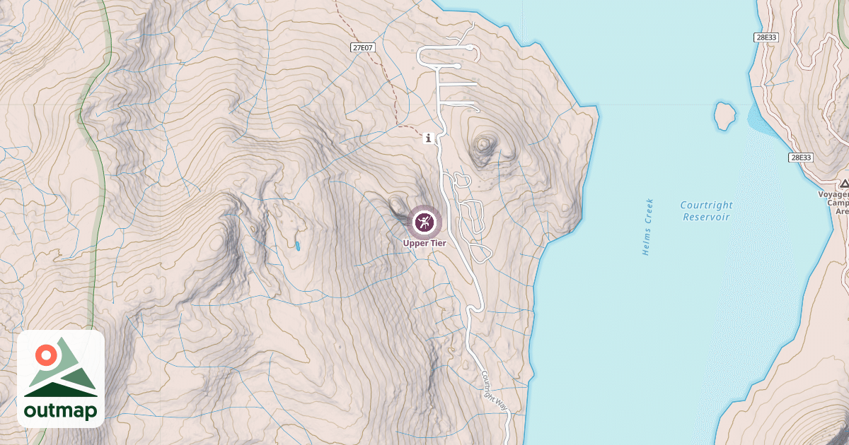 Map of Upper Tier