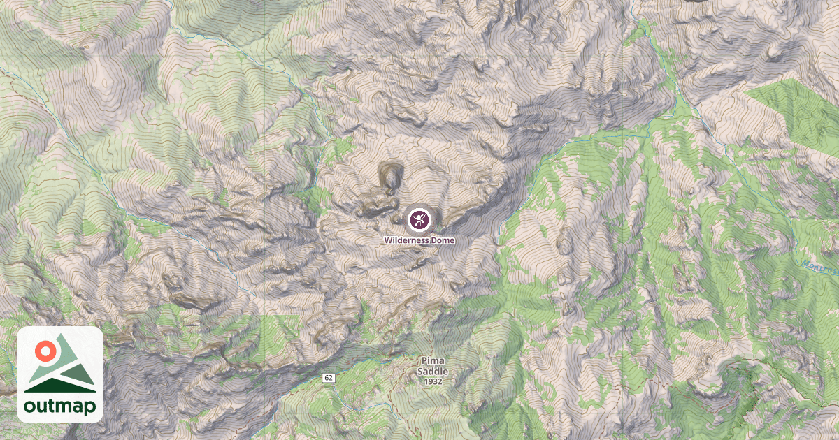 Map of Wilderness Dome
