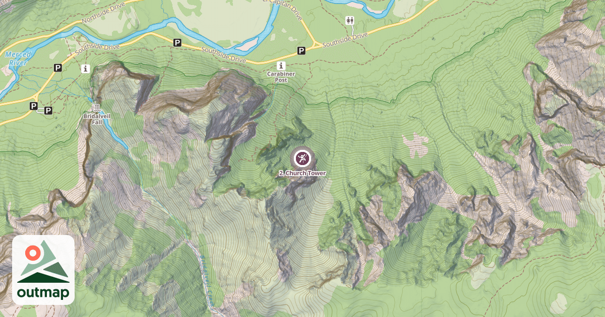 Map of 2. Church Tower