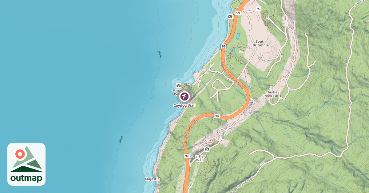 Map of Coydog Wall