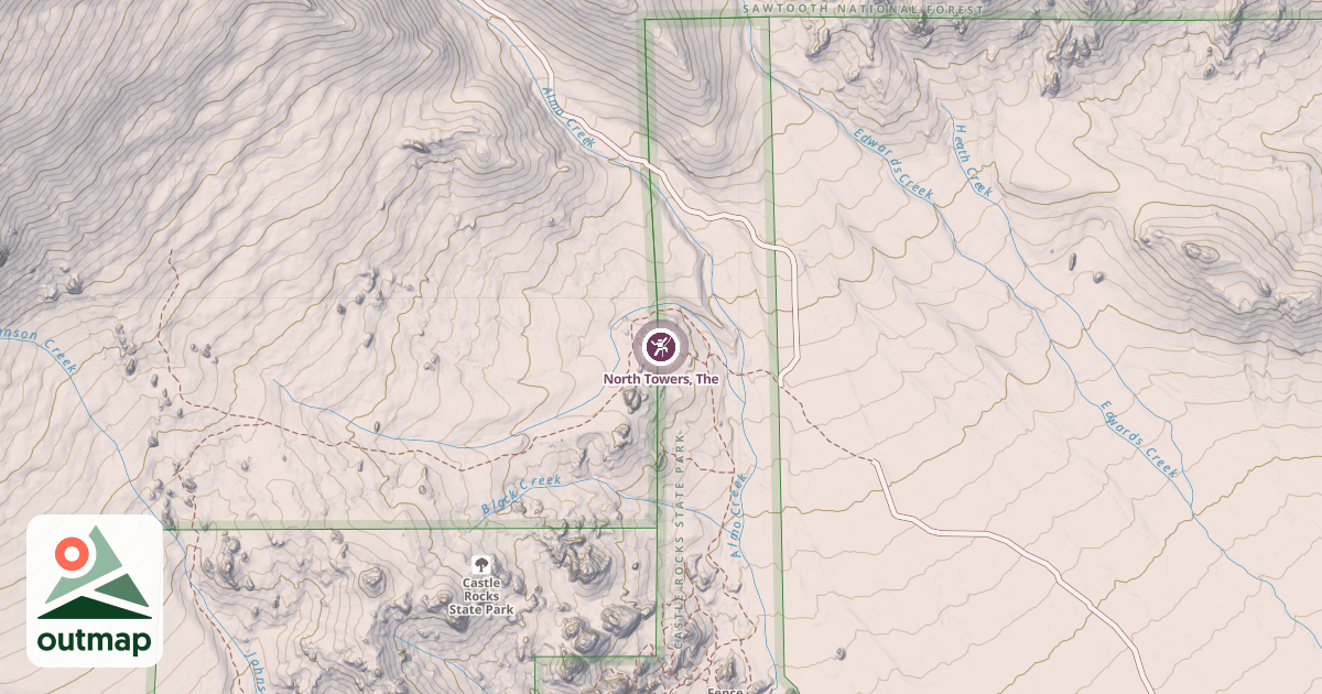 Map of North Towers, The