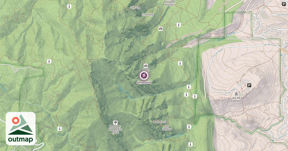 Map of Amoeboid