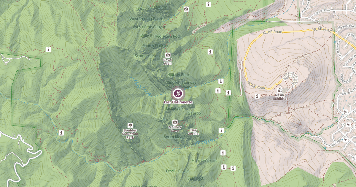 Map preview of Last Flatironette