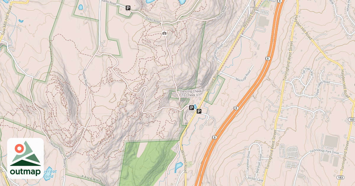 Map of Dancing Cheek To Cheek