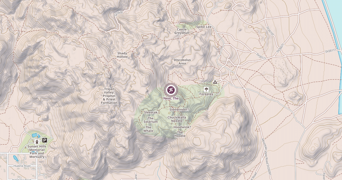 Map preview of Nest, The