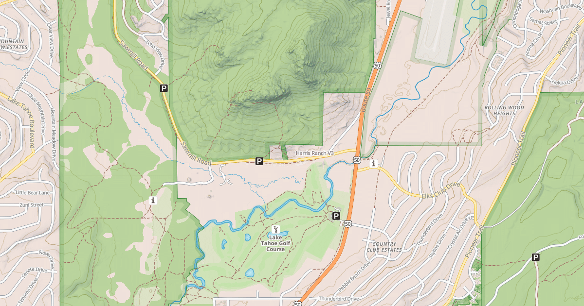 Map preview of Harris Ranch