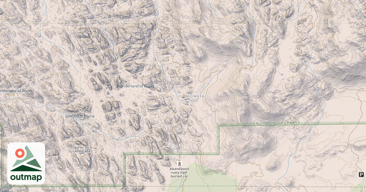 Map of Air Crack
