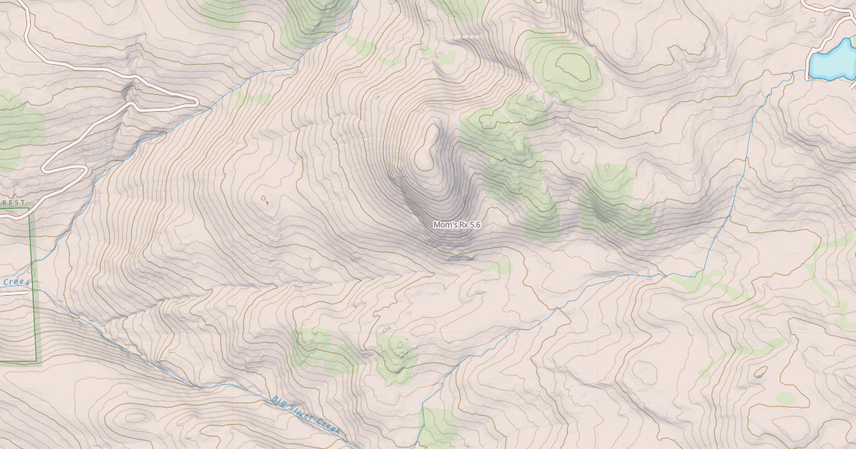 Map preview of Mom's Rx