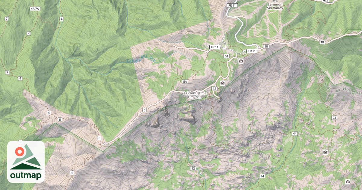 Map of A Colorful Little Orgy