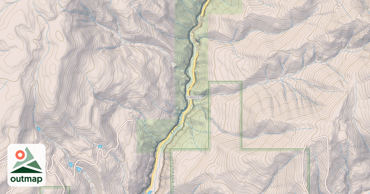 Map of Fallon