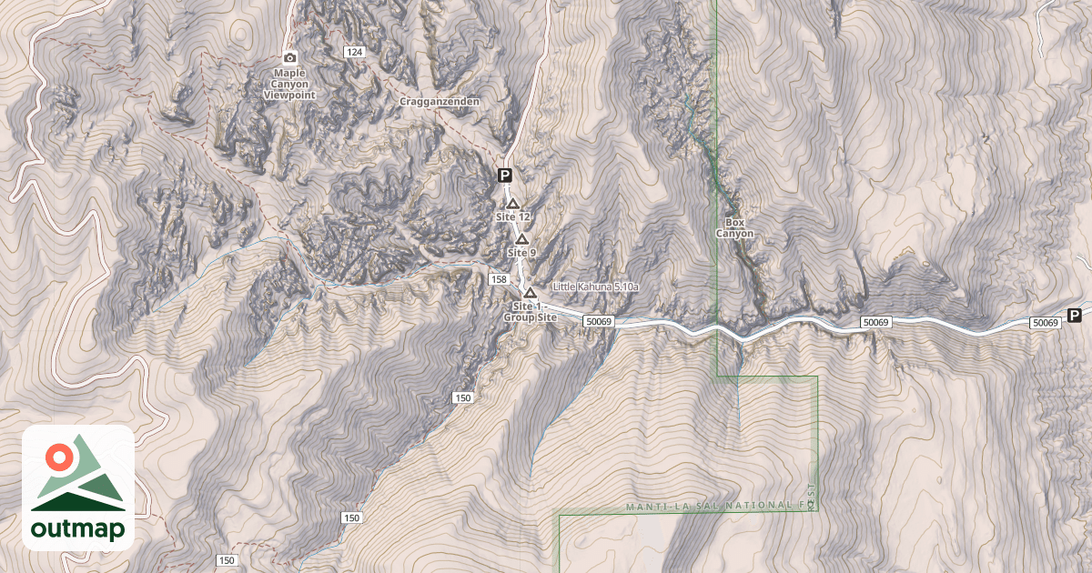 Map of Little Kahuna