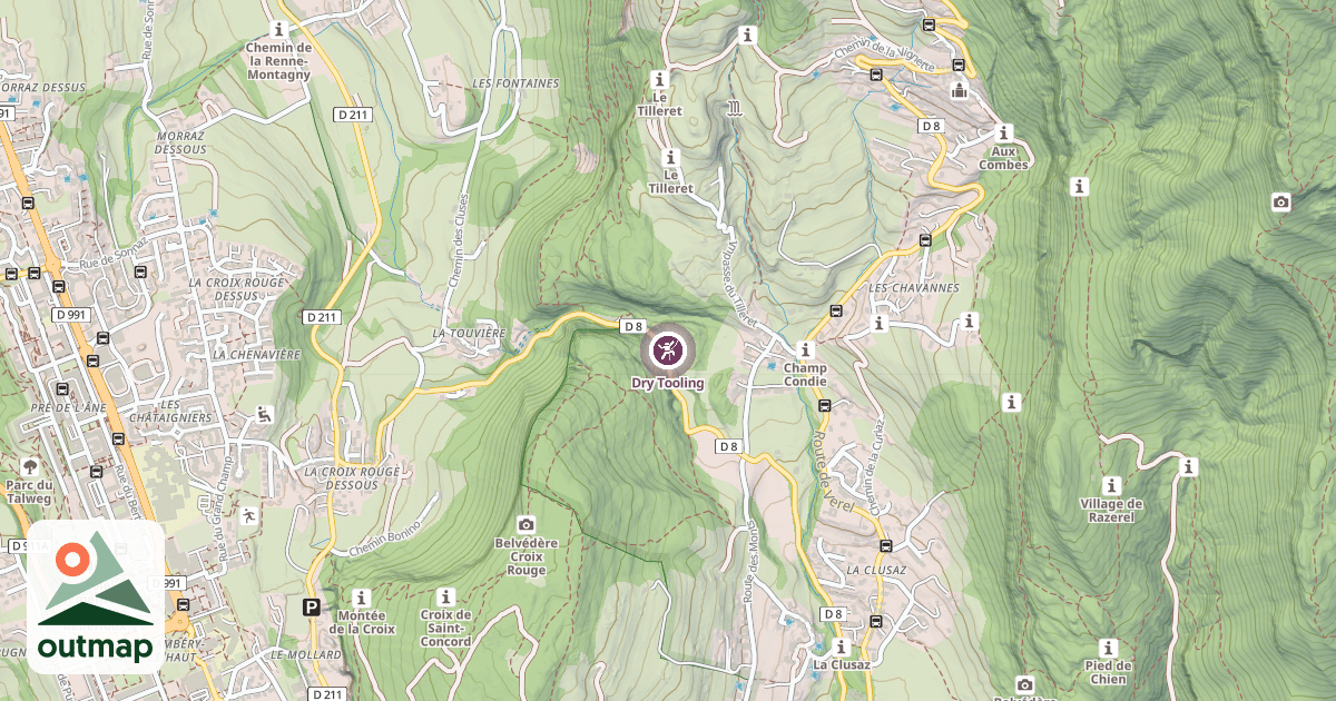 Map of Dry Tooling