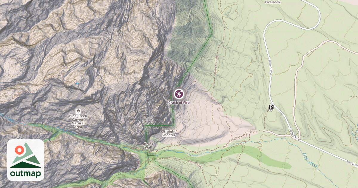 Map of Crack of Fire