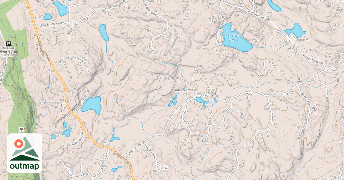 Map of Auburn Arete