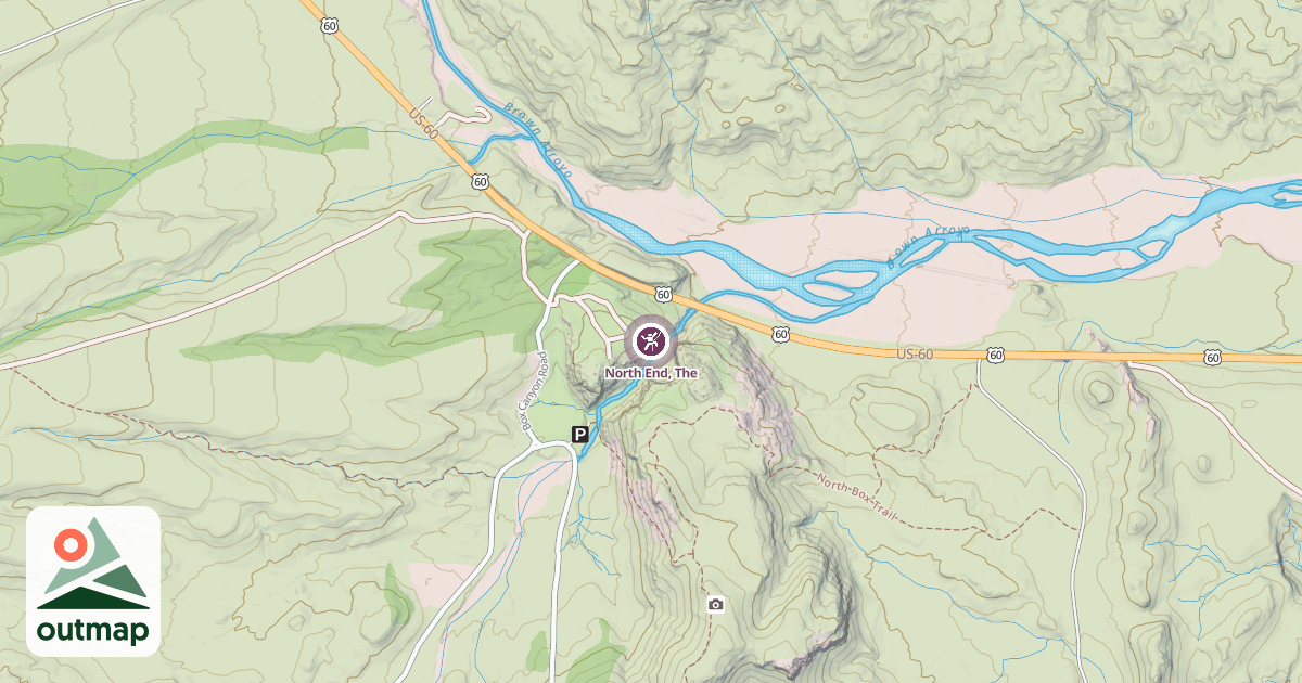 Map of North End, The