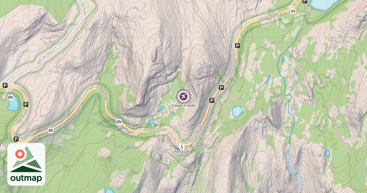Map of Conan Cracks