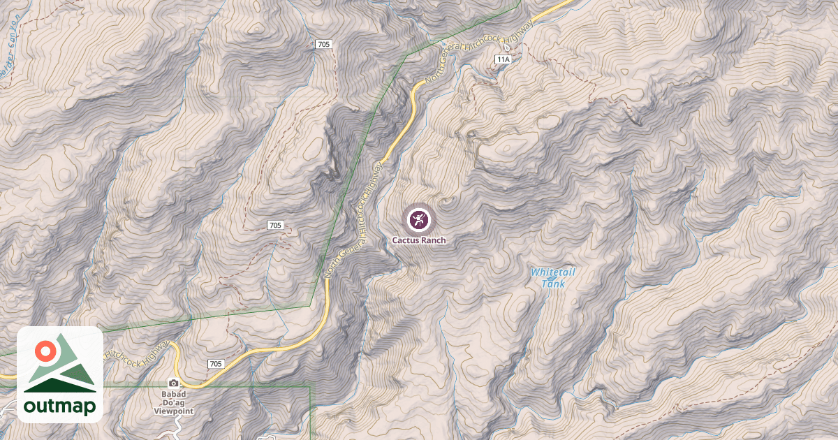 Map of Cactus Ranch