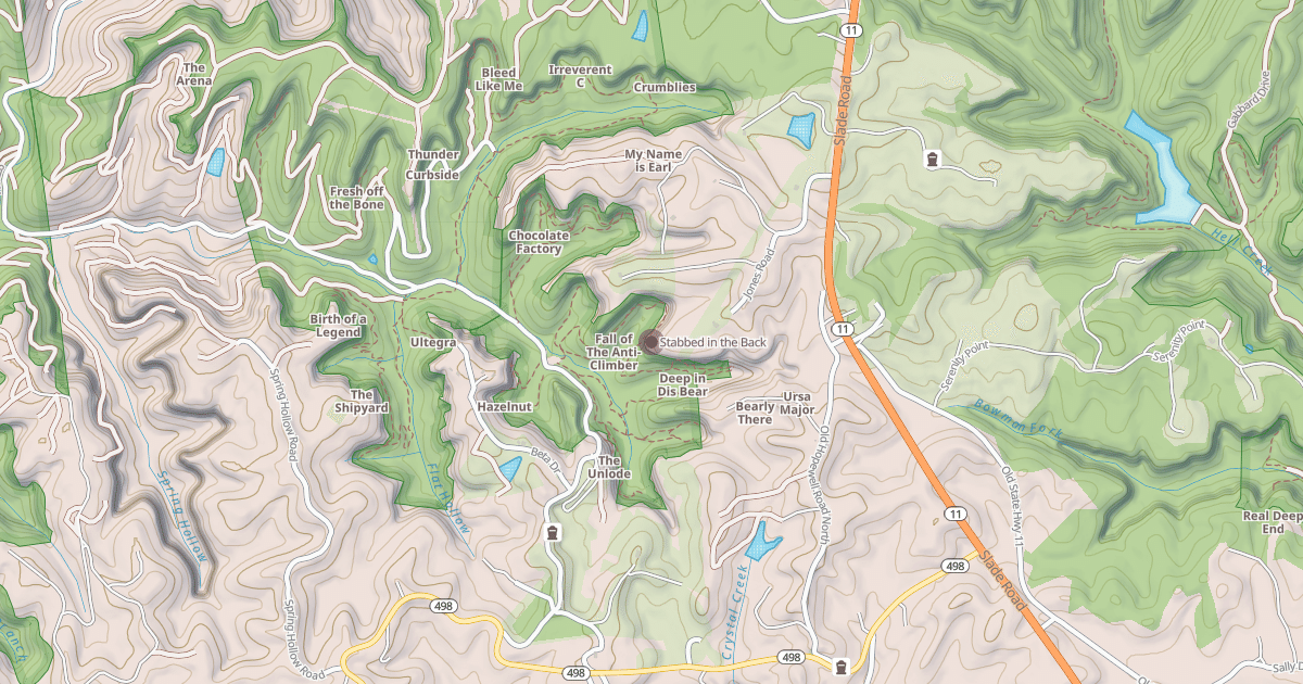 Map preview of Stabbed in the Back