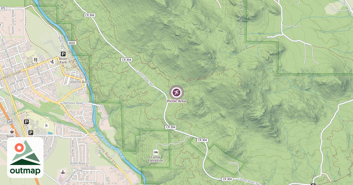 Map of Picnic Area