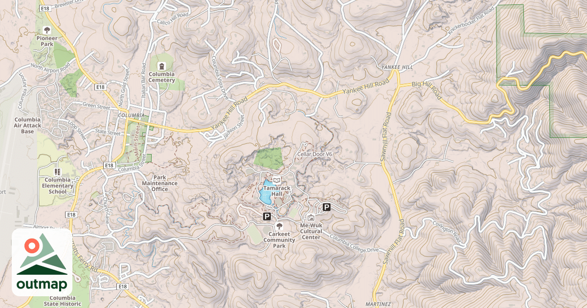 Map of Cellar Door