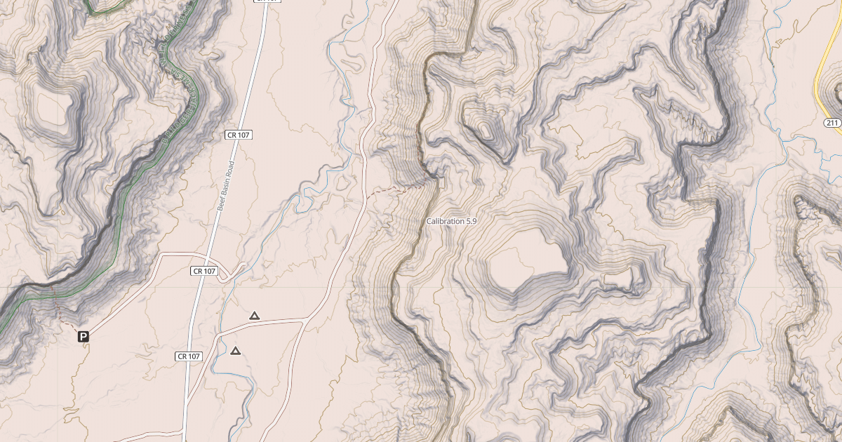 Map preview of Calibration