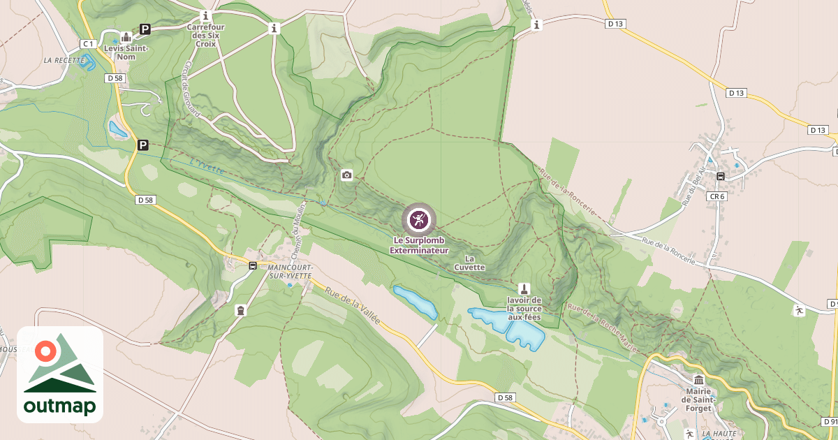 Map of Le Surplomb Exterminateur