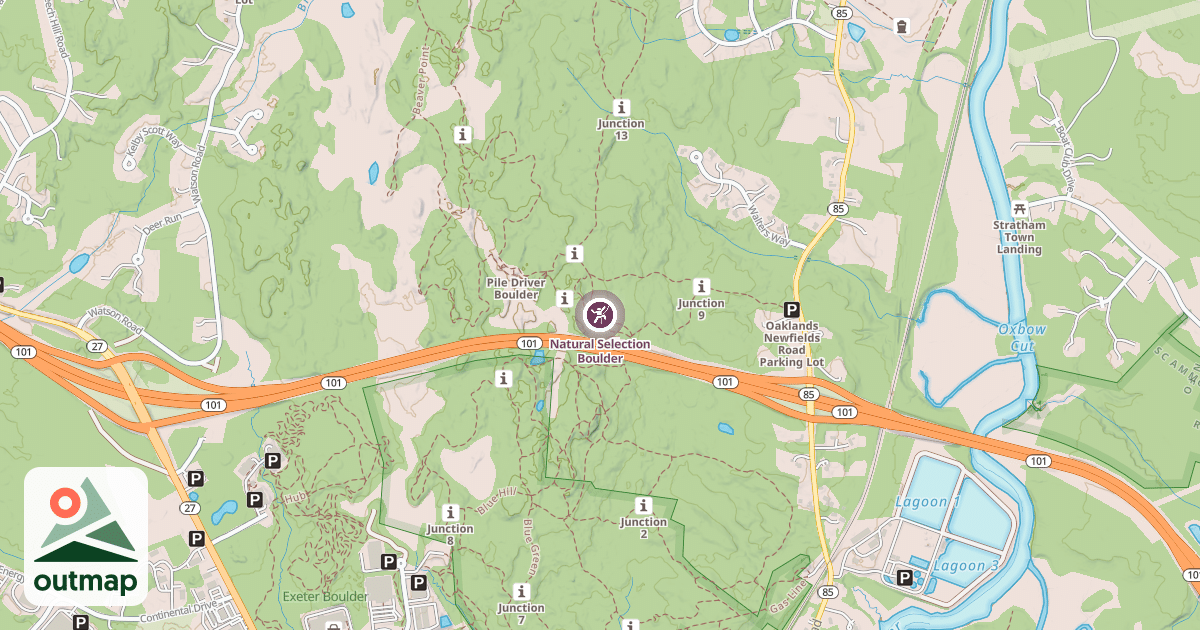 Map of Natural Selection Boulder