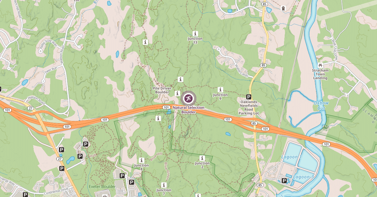 Map preview of Natural Selection Boulder