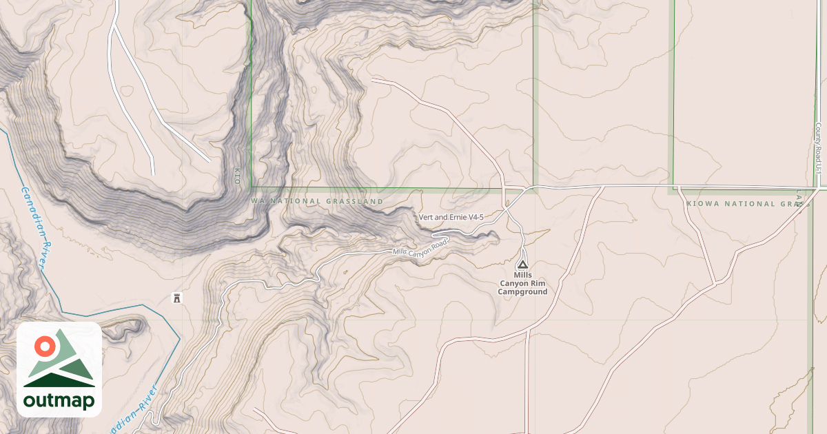 Map of Vert and Ernie