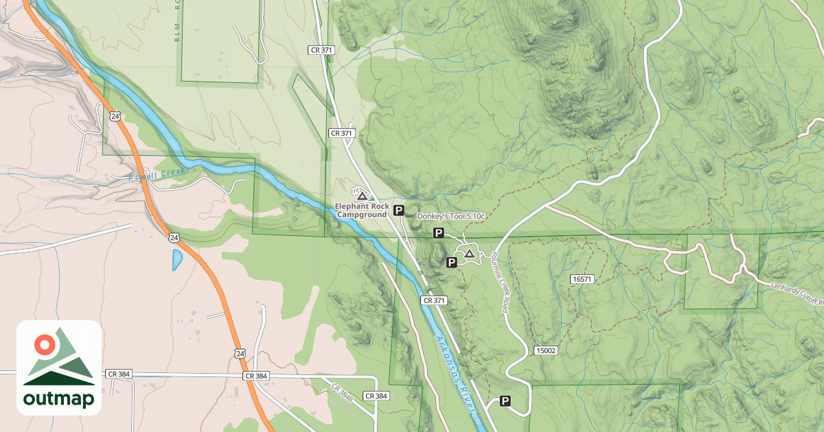Map of Donkey's Tool