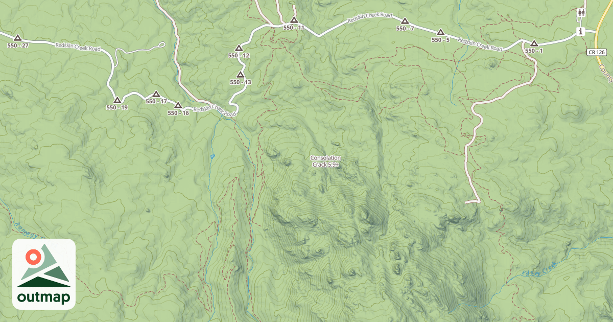 Map of Consolation Crack