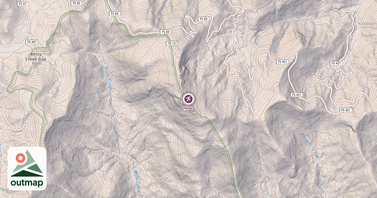 Map of Nose