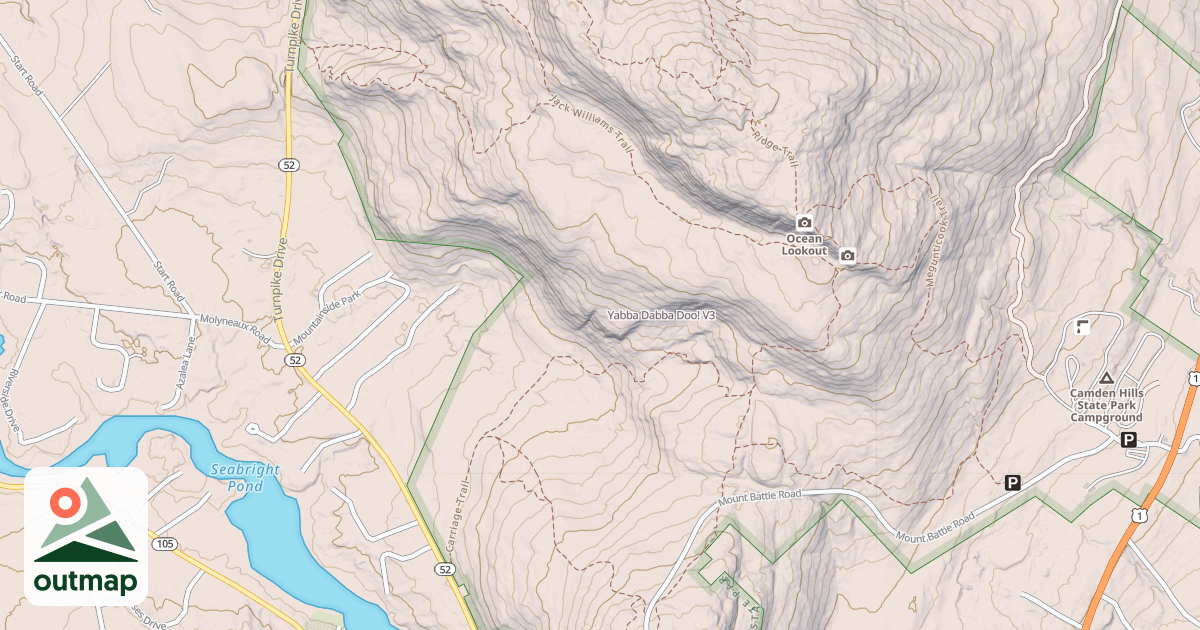 Map of Yabba Dabba Doo!