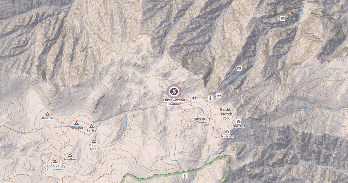 Map preview of Flash Gordon Boulder