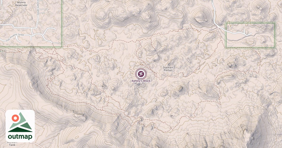 Map of Ashley's Block