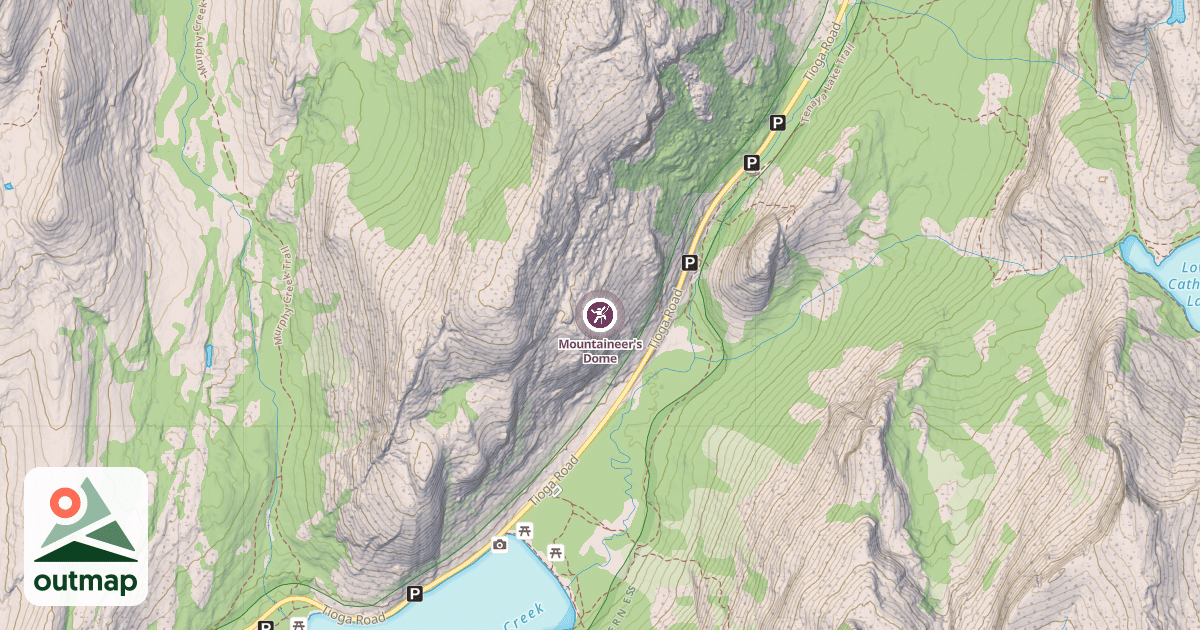 Map of Mountaineer's Dome