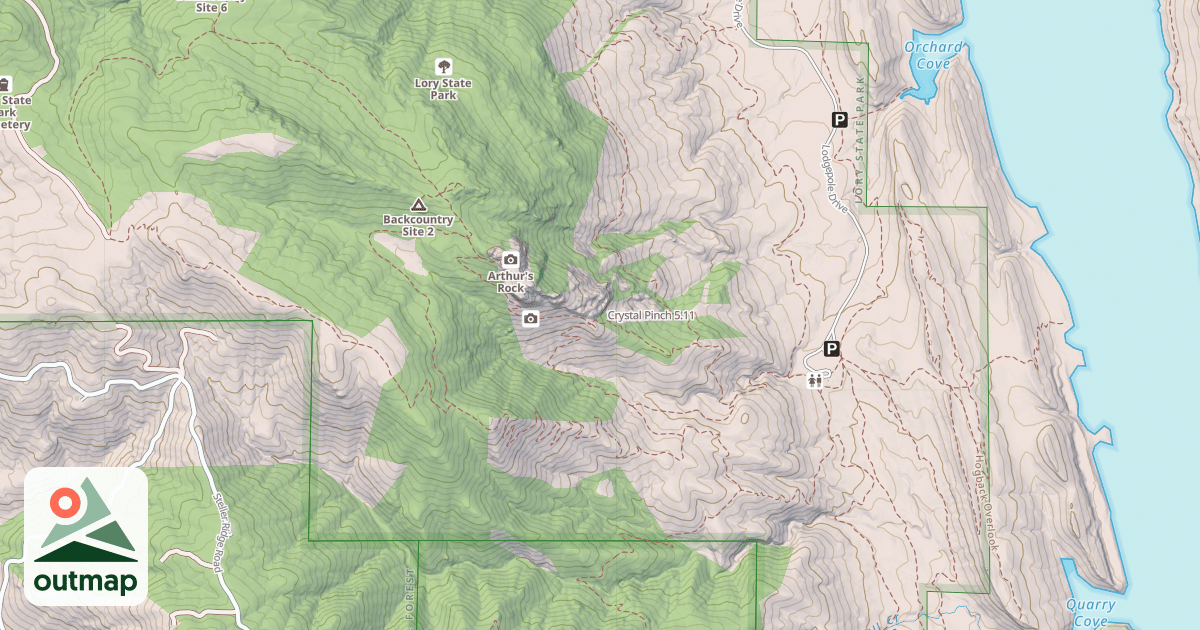 Map of Crystal Pinch