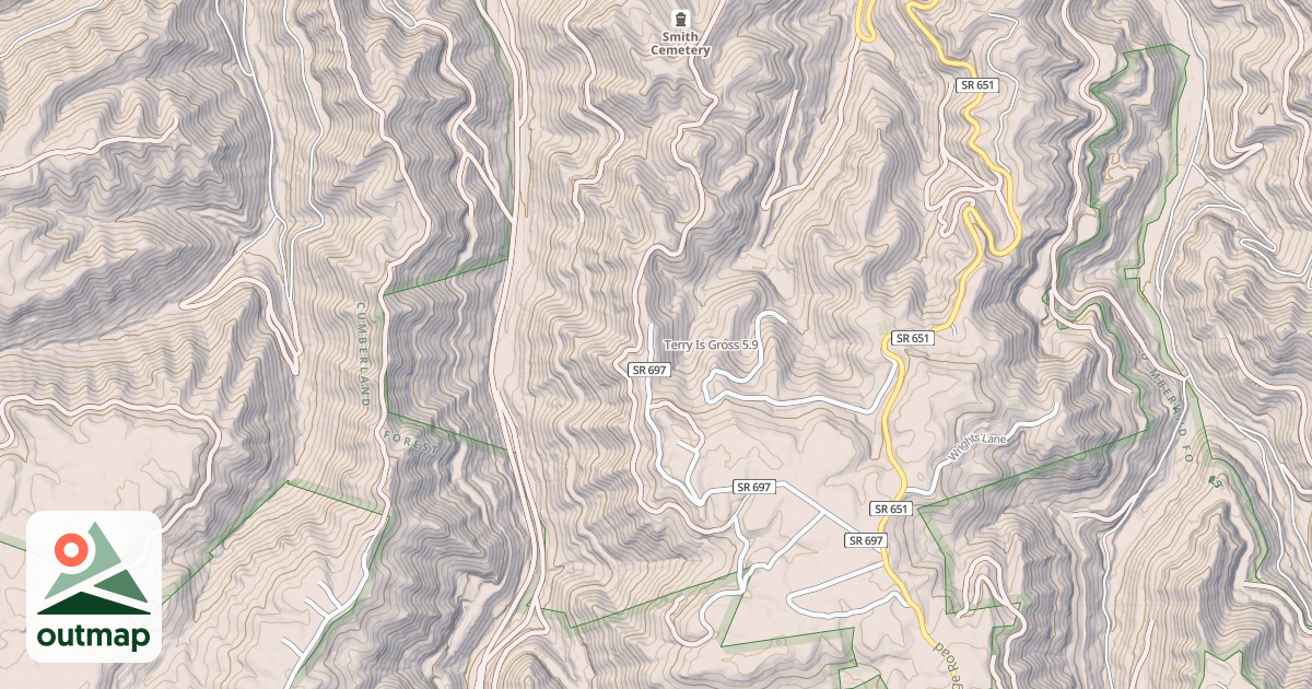 Map of Terry Is Gross