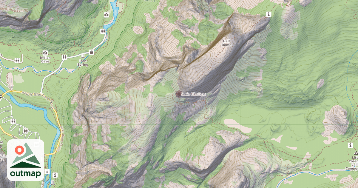 Map of Snake Dike Base