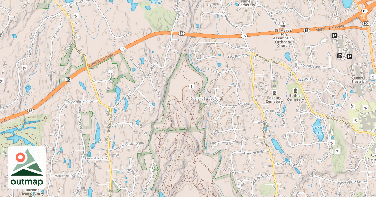 Map of Straight Escape