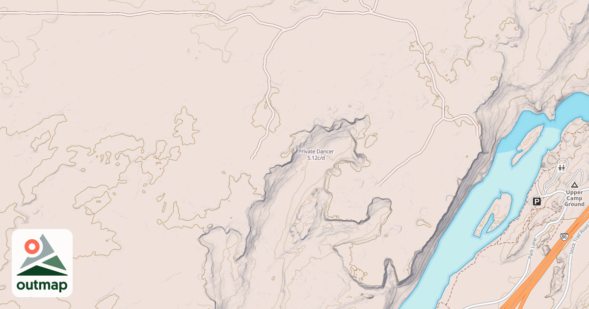 Map of Private Dancer