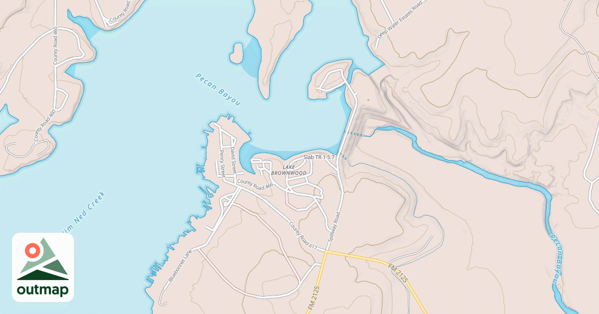 Map of Slab TR 1