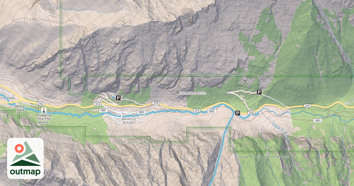 Map of Cornerstone