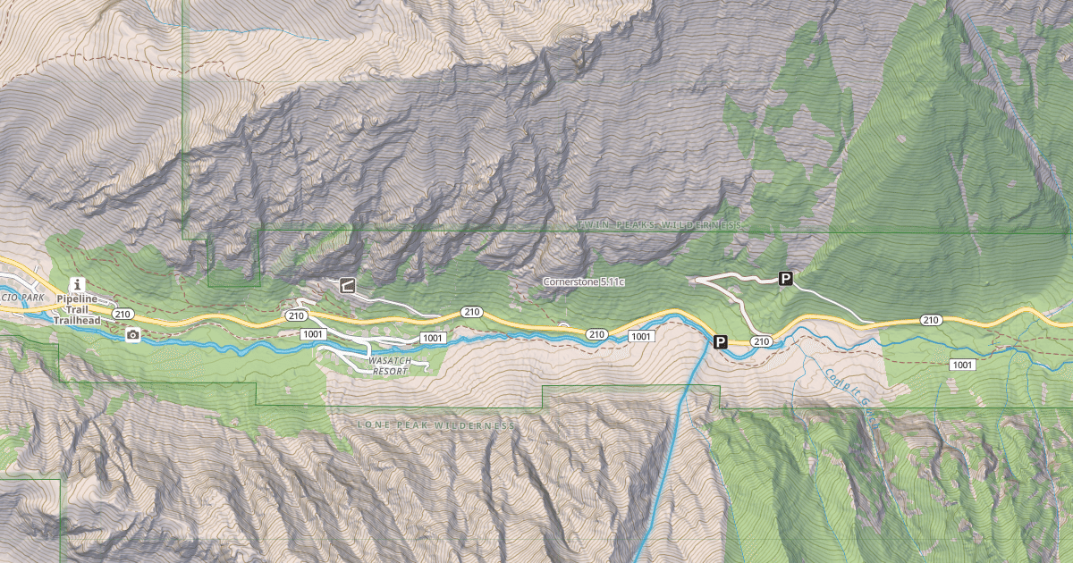 Map preview of Cornerstone
