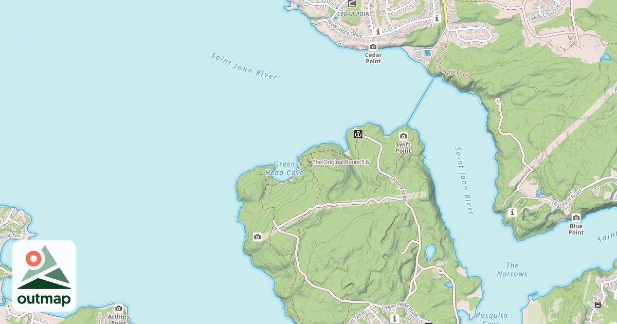 Map of The Original Route