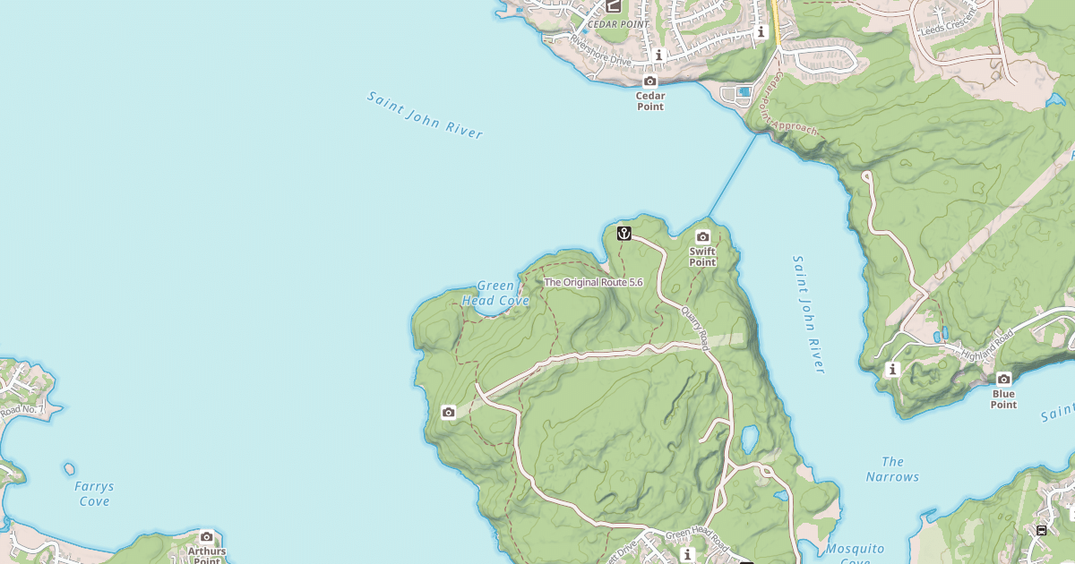 Map preview of The Original Route